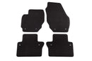 Мокетни стелки Petex за Volvo V70 (2007–2016) Style, 4 части, черни, захват B058