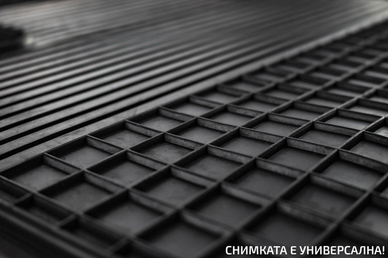 Гумени стелки Gumarny Zubri за Peugeot Expert (2007–2016) – 2 части, черни