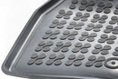 Гумени стелки Rezaw-Plast за Peugeot 307 (2001–2011) – 4 части, сиви, с място за пожарогасител