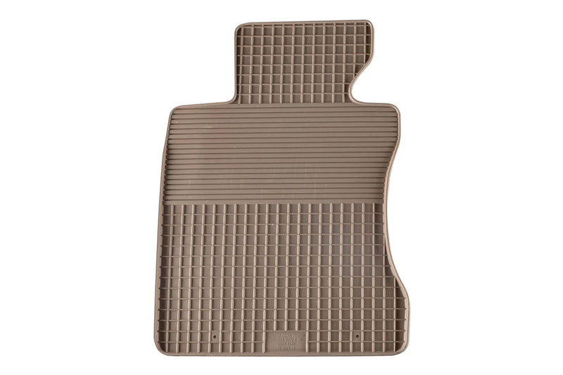 Гумени стелки Gumarny Zubri за BMW Серия 5 E60/E61 (2004–2010), 4 части, бежови