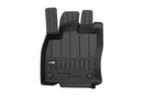 3D Гумени стелки Frogum за Audi Q2 (2016 +), 4 части – Черни