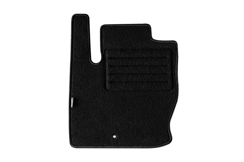 Мокетни стелки Petex за Mitsubishi Colt (2010–2013) Rex – 3 врати, 4 части, черни, захват B058