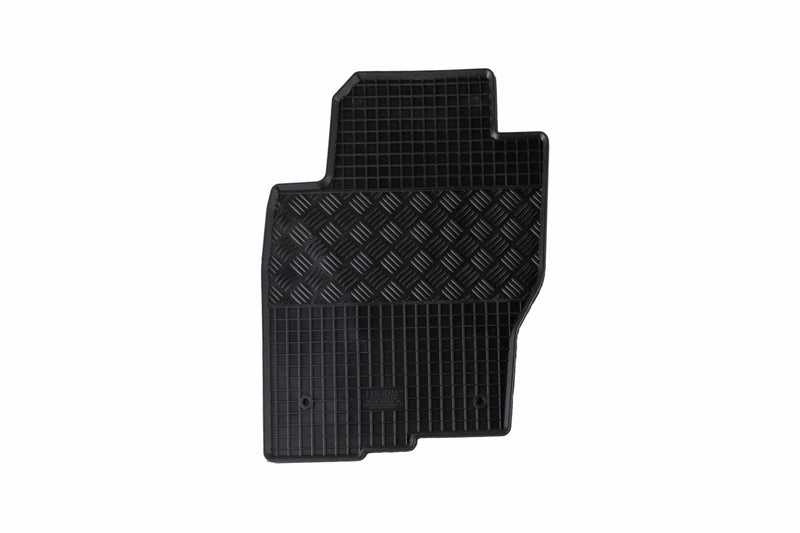 Гумени стелки Rigum за Nissan Navara D/C (2010+), комплект 4 части, черни