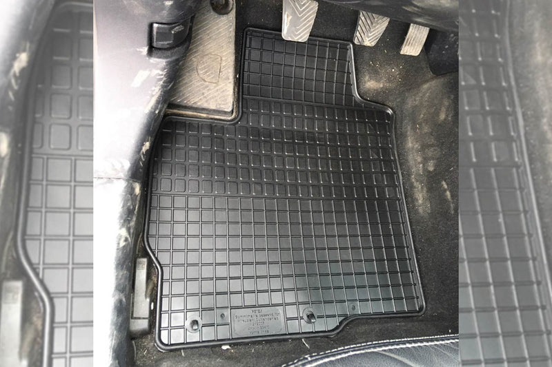 Гумени стелки Petex за Mitsubishi Outlander (2007–2018), 4 части, черни