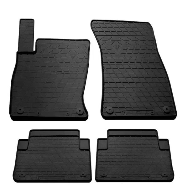 2D Гумени стелки Stingray за Audi A8 (D3) Short/Long (2002–2009) 4 части - Avtozona