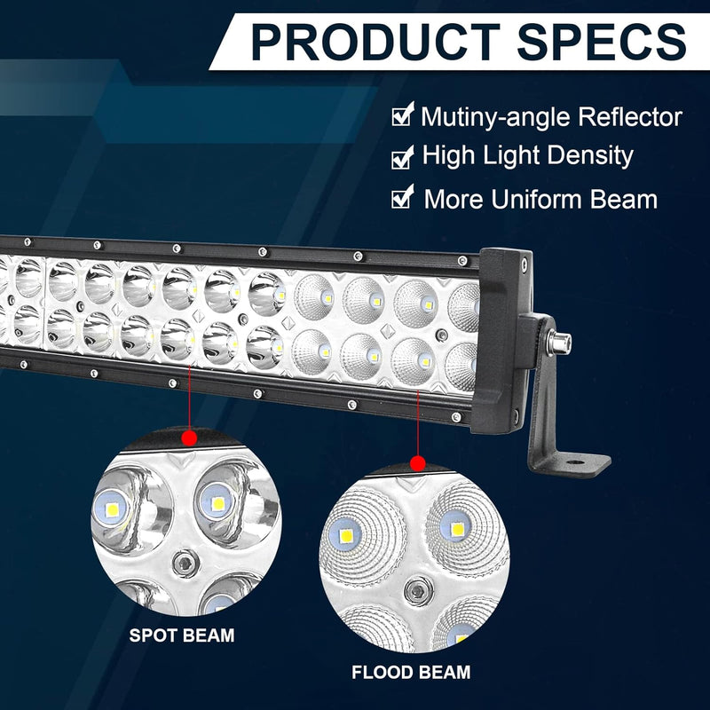 ИЗВИТ LED БАР - 180W - 80см - Avtozona