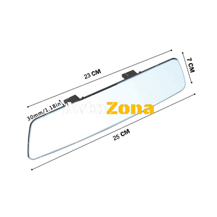 Универсално панорамно огледало – 250 мм - Avtozona