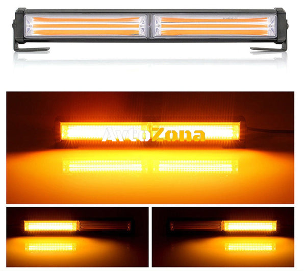 30 Cm Сигнална Аварийна Блиц Маяк Led Бар Лампа Пътна Помощ Платформа - Avtozona