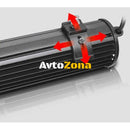 30см 7600lm 72W LED Бар Насочена Spot Светлина 12V 24V Регулируемо Долно Захващане - Avtozona