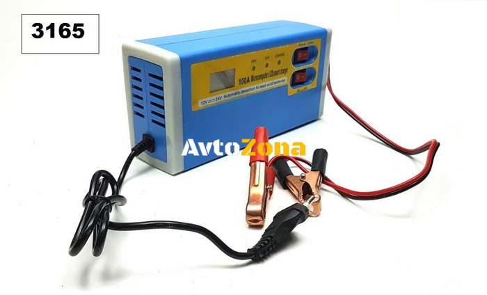 ЗАРЯДНО ЗА АКУМУЛАТОР електронно -100 A -3165 - Avtozona