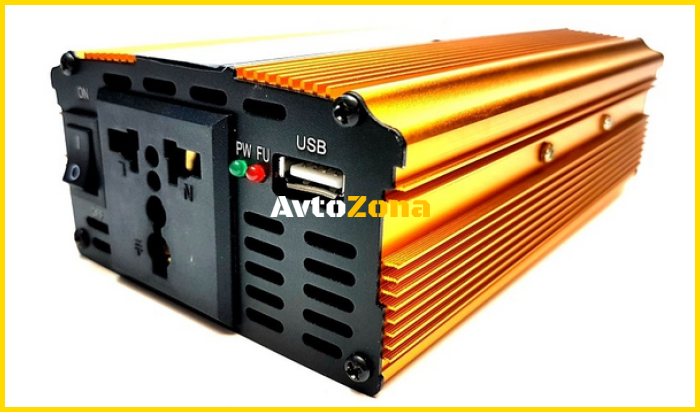 Преобразувател от 12V-220V - 1500W - Avtozona