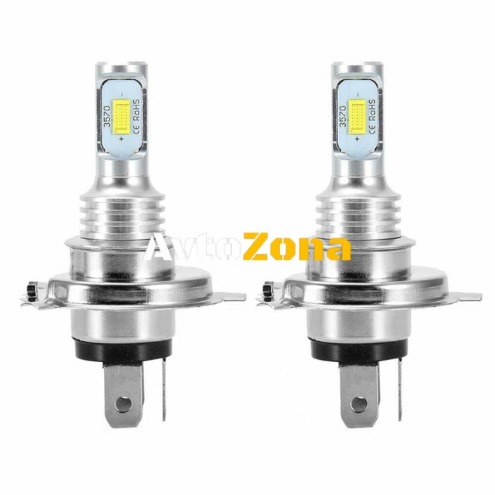 Led крушки H4 2бр. в комплект - Avtozona