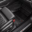 3D Гумени стелки Frogum за Fiat Tipo Sedan (2015+), 4 части, черни