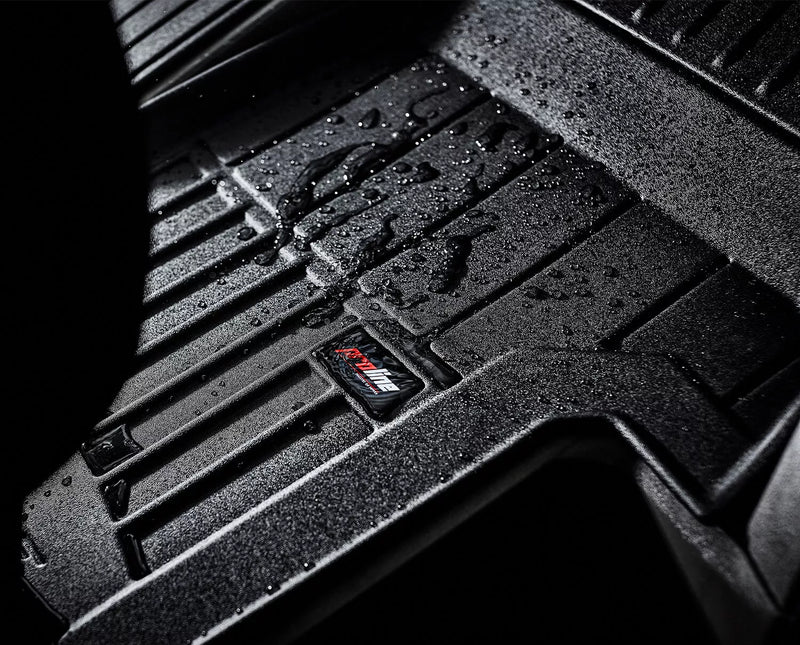 3D Гумени стелки Frogum за Mitsubishi Colt хечбек (2023+) – 4 части, черни