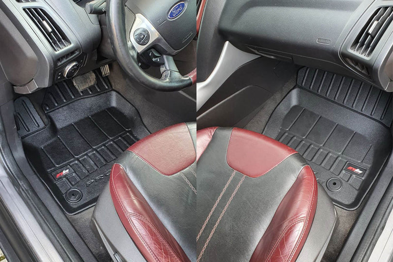 3D Καουτσούκ πατάκια Frogum για Ford Focus MK III (2010-2018) τύπος λεκάνης