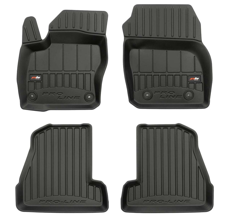 3D Καουτσούκ πατάκια Frogum για Ford Focus MK III (2010-2018) τύπος λεκάνης
