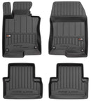 Frogum 3D σόλες από καουτσούκ για Honda Accord VIII (2008-2015) - 4 τεμάχια, μαύρο