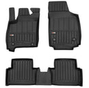 3D Καουτσούκ πατάκια Frogum για Opel Meriva A (2002-2010) τύπου λεκάνης