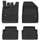 3D Καουτσούκ πατάκια Frogum για Opel Vectra C sedan (2002-2008) τύπου λεκάνης