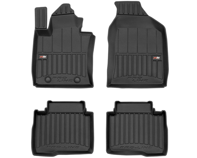 Frogum 3D ελαστικά πατάκια δαπέδου για Renault Twingo (2014+) τύπος λεκάνης