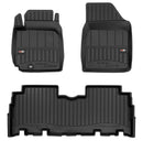 3D λαστιχένια πατάκια Frogum για Toyota Yaris Verso (1999–2005) τύπου λεκάνη