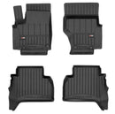 Ταπέτα από καουτσούκ 3D της Frogum για VW Amarok (2010-2020) με διπλή καμπίνα