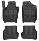 3D Καουτσούκ πατάκια Frogum για VW Polo (2009-2017) τύπος λεκάνης