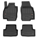 3D Καουτσούκ πατάκια Frogum για VW Polo (2017+) τύπος λεκάνης