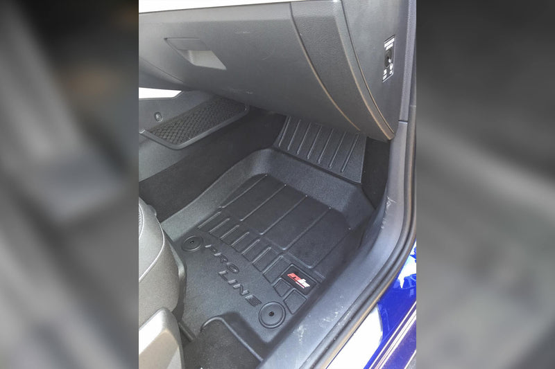 3D Καουτσούκ πατάκια Frogum για VW Polo (2017+) τύπος λεκάνης