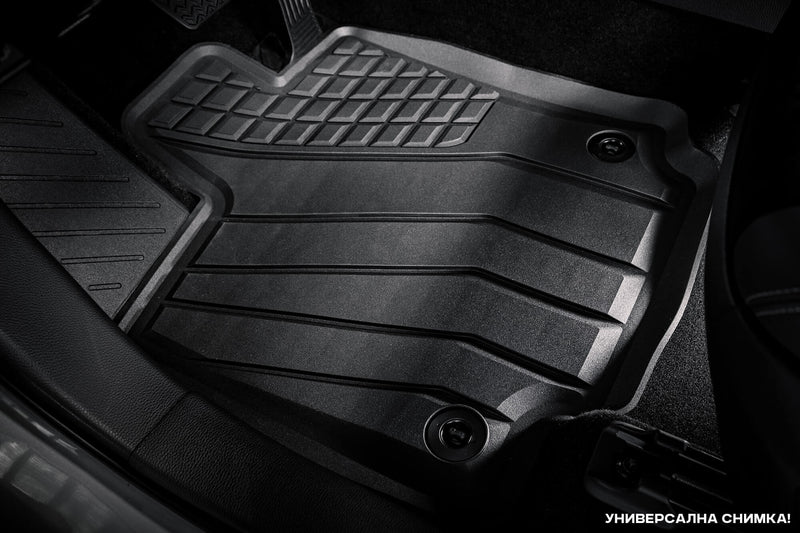 3D Καουτσούκ πατάκια Frogum για Hyundai Tucson II (2009-2015) τύπος λεκάνης
