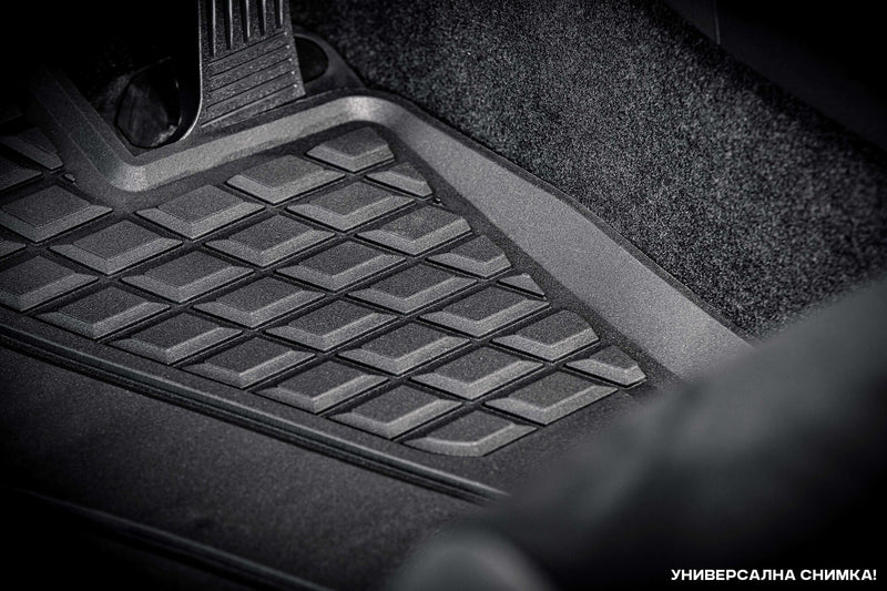 3D Καουτσούκ πατάκια Frogum για Hyundai Tucson II (2009-2015) τύπος λεκάνης