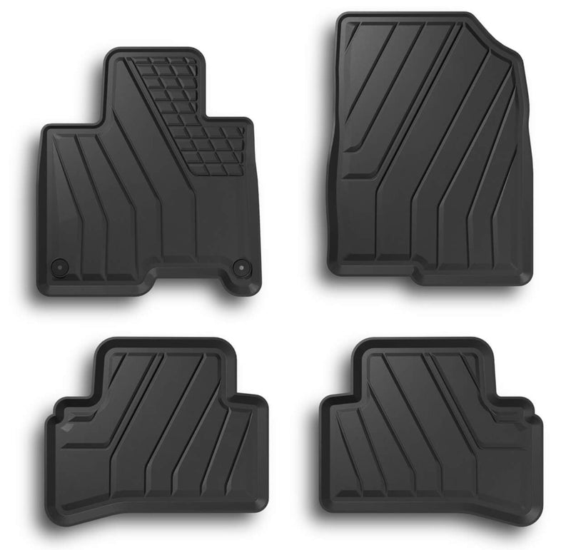 3D Καουτσούκ πατάκια Frogum για Hyundai Tucson II (2009-2015) τύπος λεκάνης