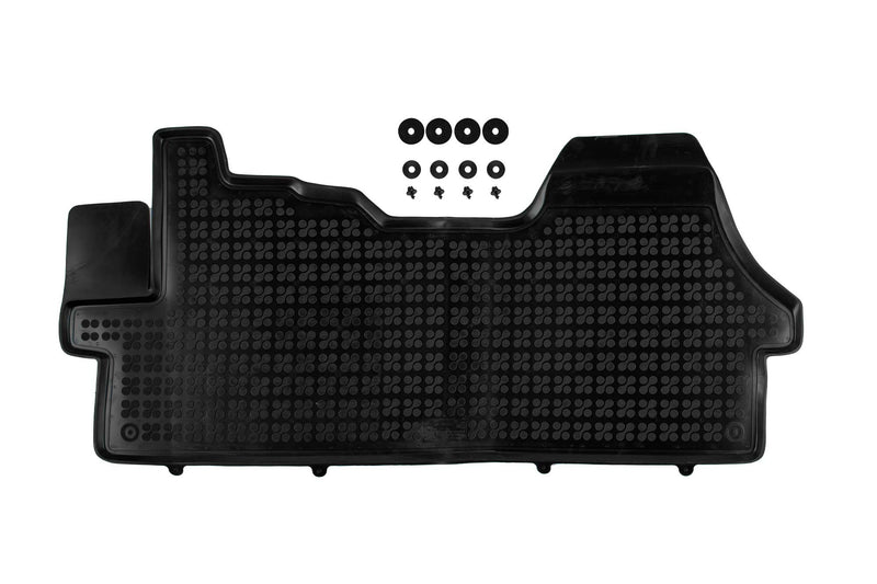 Гумена стелка Rezaw-Plast за Peugeot Boxer II (2006–2023/2023+) – за 2 и 3 седалки, с отворени и затворени седалки, без допълнителни калъфи