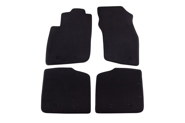 Мокетни стелки Petex за Volvo S40 (1999–2004), Style, 4 части, черни, захват B158