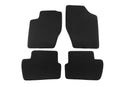 Мокетни стелки Petex за Peugeot 307 хечбек/комби (2001–2007) Style, 4 части, черни, захват B232