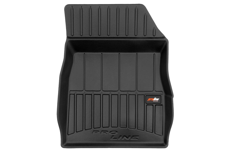 3D Гумени стелки Frogum за Nissan Micra K14 (2016 +), 4 части, черни