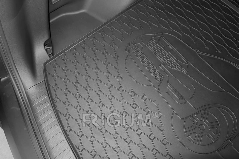 Гумена стелка за багажник Rigum за Honda CR-V и CR-V Hybrid (2018-2022) с щампа на автомобила