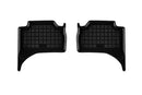 Гумени стелки Rezaw-Plast за Mitsubishi L200 V (2019+), двойна кабина, автоматична скоростна кутия 4x4 AWD, 4 части, черни