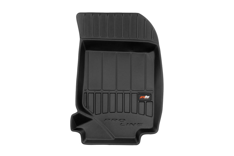 3D Гумени стелки Frogum за Peugeot 208 (2019+), 4 части, черни