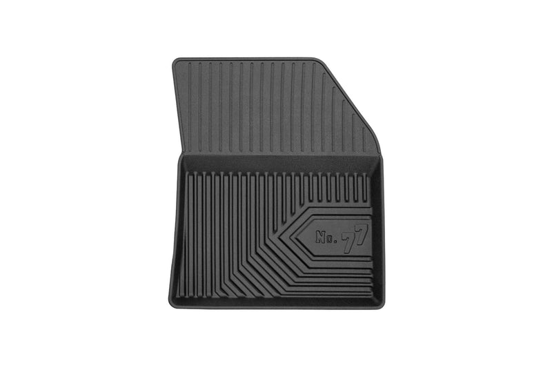 2.5D гумени стелки Frogum No 77 за Peugeot 3008 (2016+), 4 части, черни