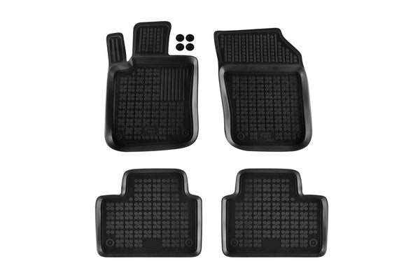 Гумени стелки Rezaw-Plast за Volvo S60 (2018+) – 4 части, черни