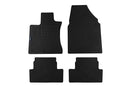 Мокетни стелки Petex за Nissan Qashqai (2007–2014) Rex, 4 части, черни, захват B142