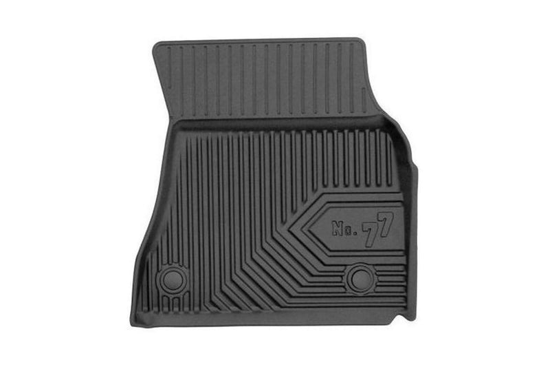 2.5D Гумени стелки Frogum №77 за BMW X6 F16 (2014–2019), 3 части, черни