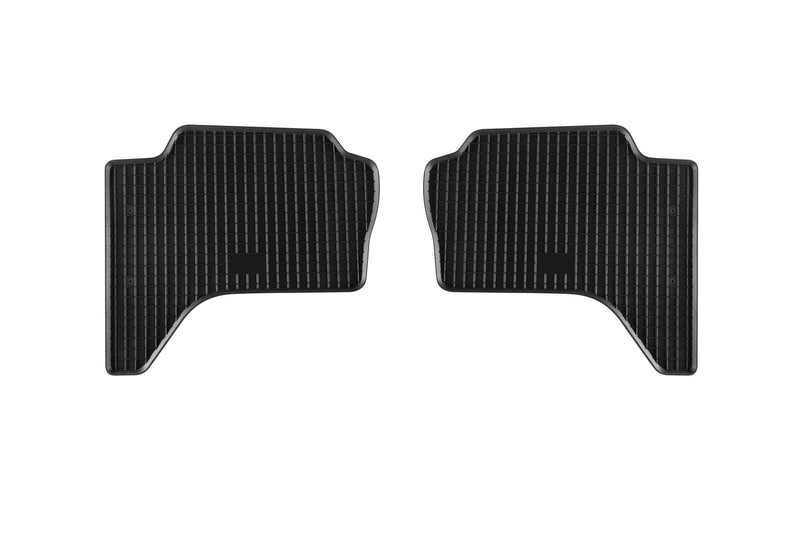 Гумени стелки Rigum за Mitsubishi L200 (2007+), 4 части, черни