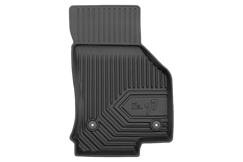 2.5D Гумени стелки Frogum №77 за Audi A3 8Y (2020+) за всички модели без Mild Hybrid, 4 части, черни