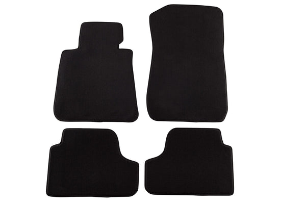 Мокетни стелки Petex за BMW серия 3 E93 кабрио (2007–2014) Style – 4 части, черни, захват B172