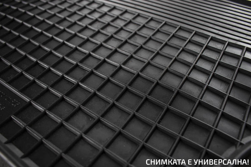 Гумени стелки Gumarny Zubri за Peugeot Expert (2007–2016) – 2 части, черни