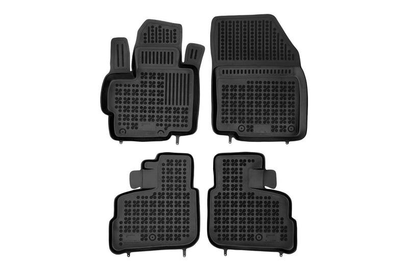 Гумени стелки Rezaw-Plast за Mitsubishi Space Star (2012–2018) – 4 части, черни