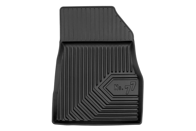 2.5D Гумени стелки Frogum №77 за Nissan Micra (2016+), 4 части, черни