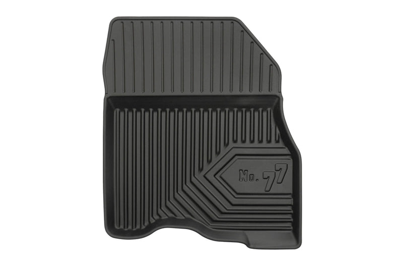 2.5D Гумени стелки Frogum №77 за Nissan Leaf (2017+), 4 части, черни